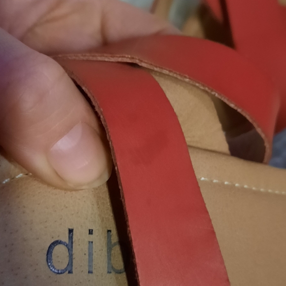 Diba Sandal Red Heels - Picture 9 of 14